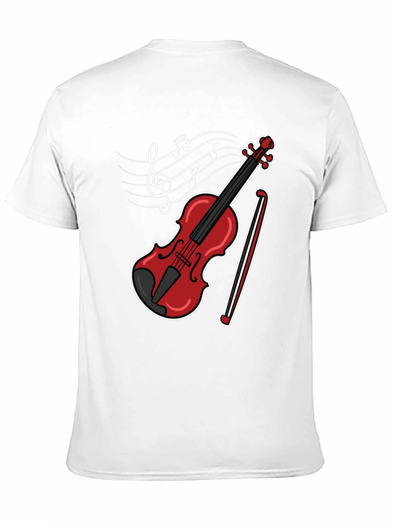 Musical Violin Graphic T-Shirt