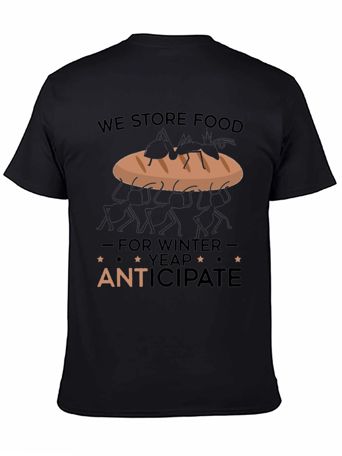 Ant Anticipate Funny Graphic Tee