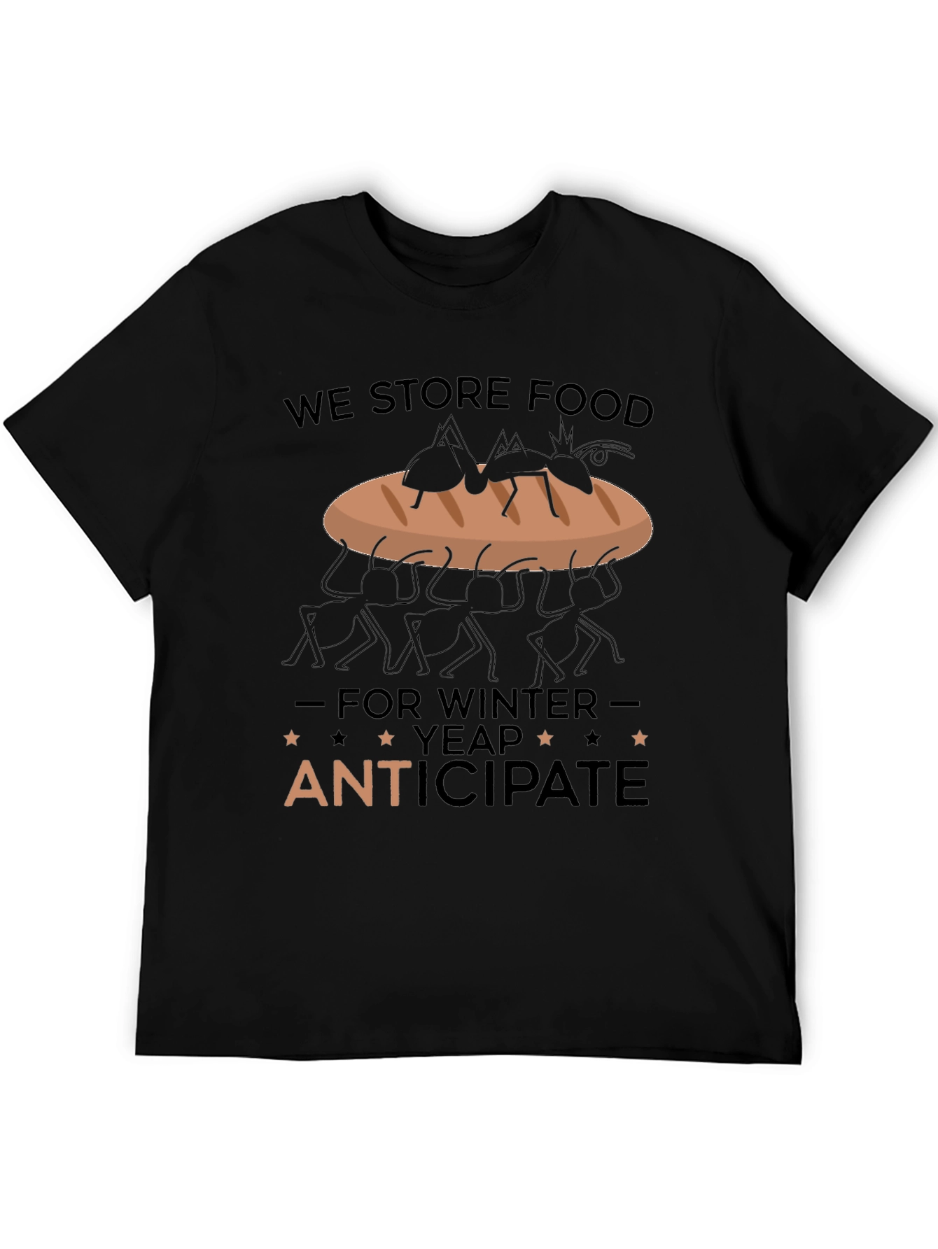 Ant Anticipate Funny Graphic Tee