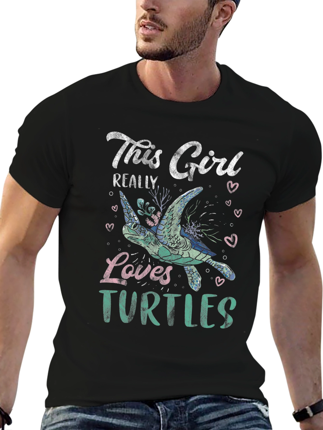 This Girl Really Loves Turtles T-Shirt