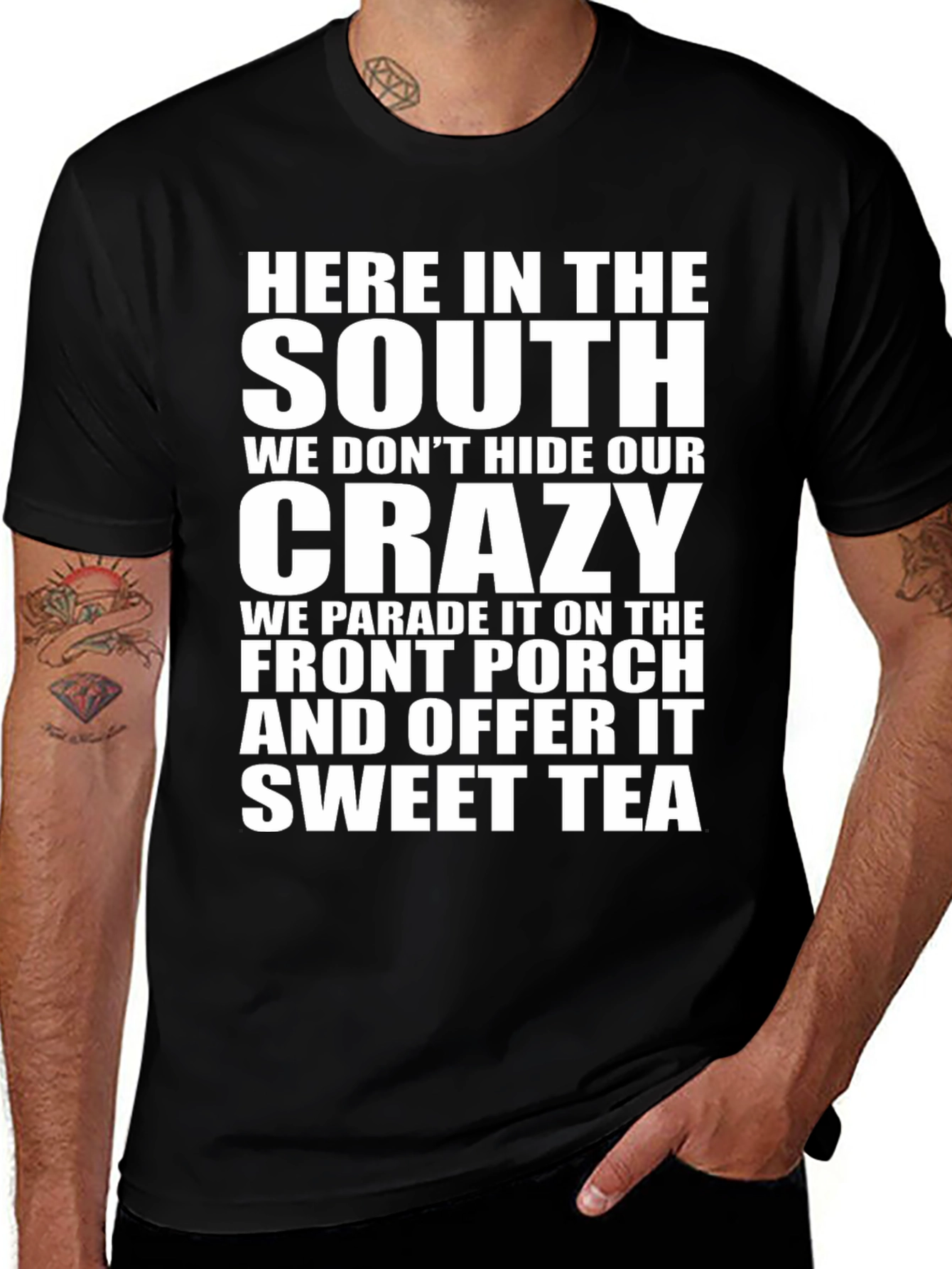 Southern Crazy Sweet Tea T-Shirt