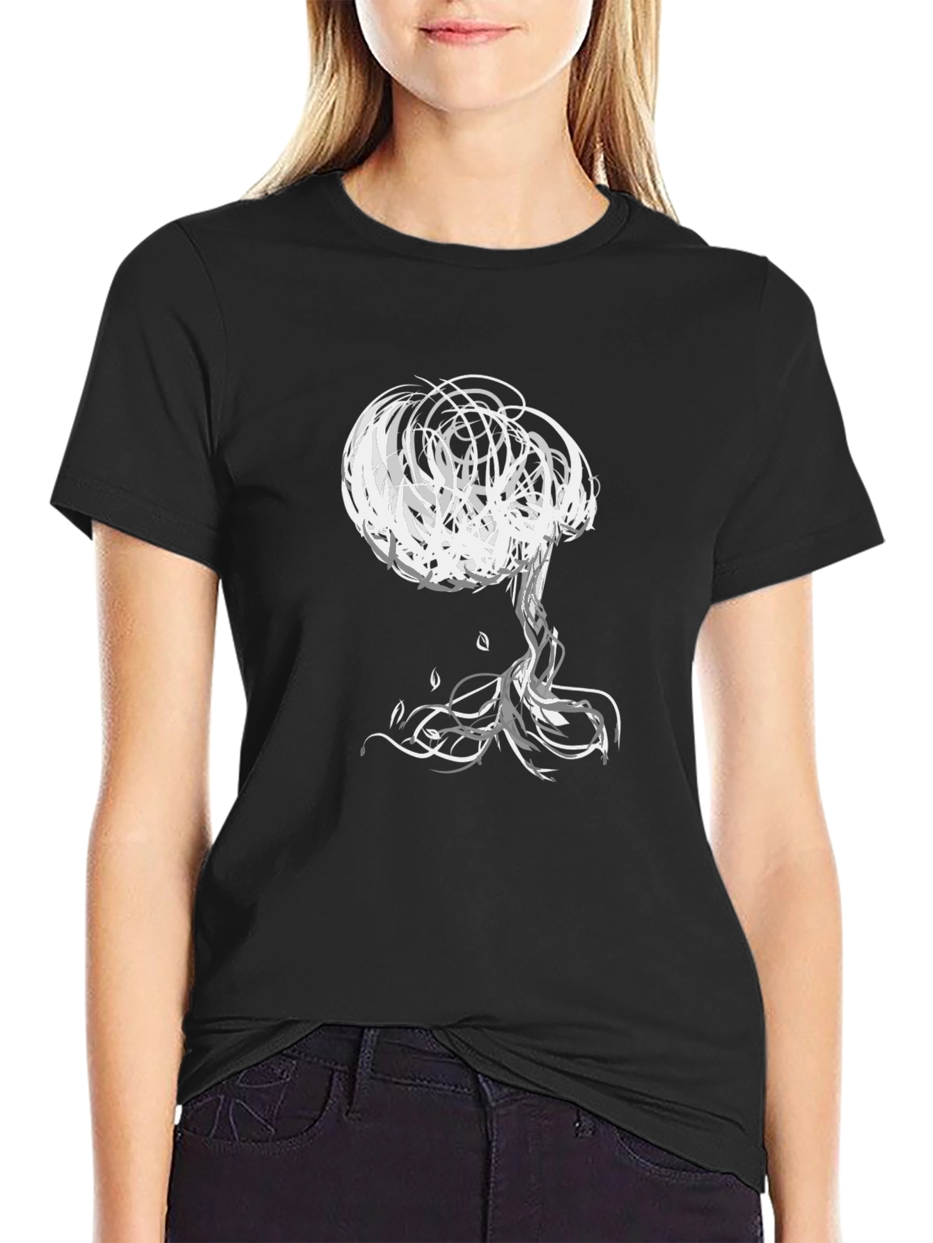 Abstract Tree Graphic Tee - Unisex