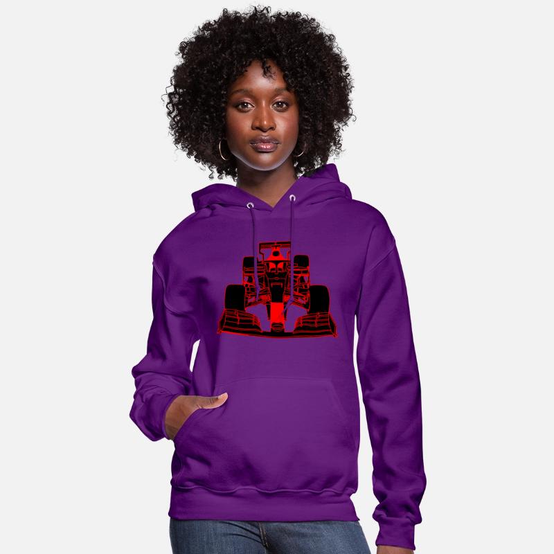 Race car formula racing car red