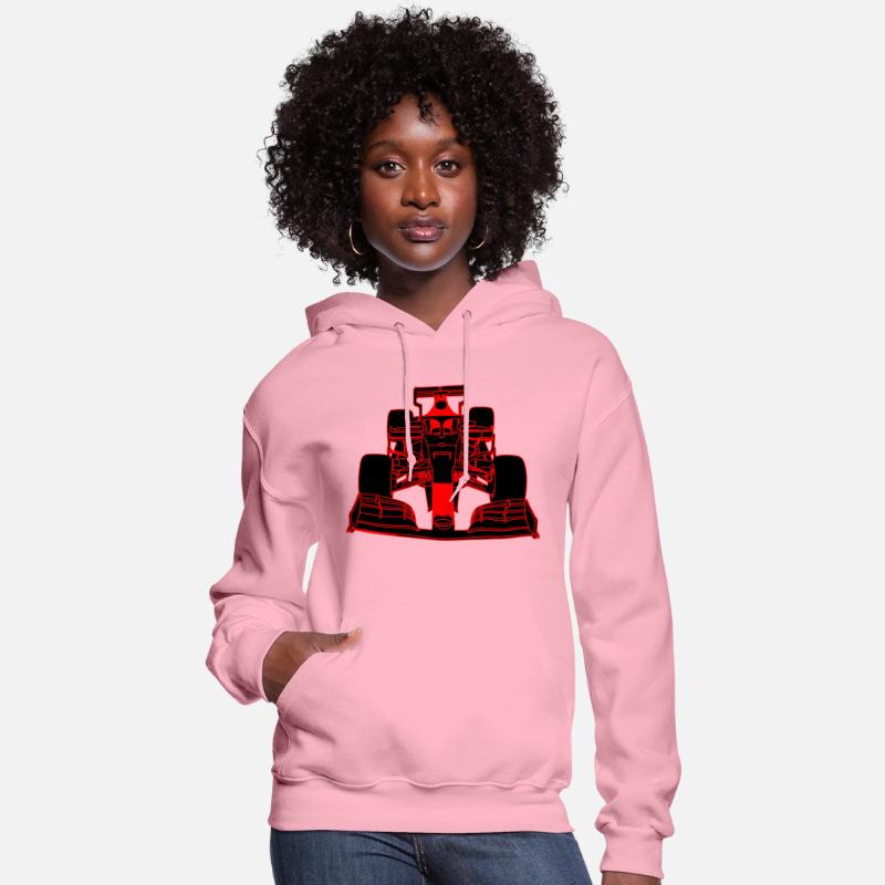 Race car formula racing car red