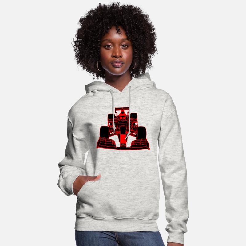 Race car formula racing car red