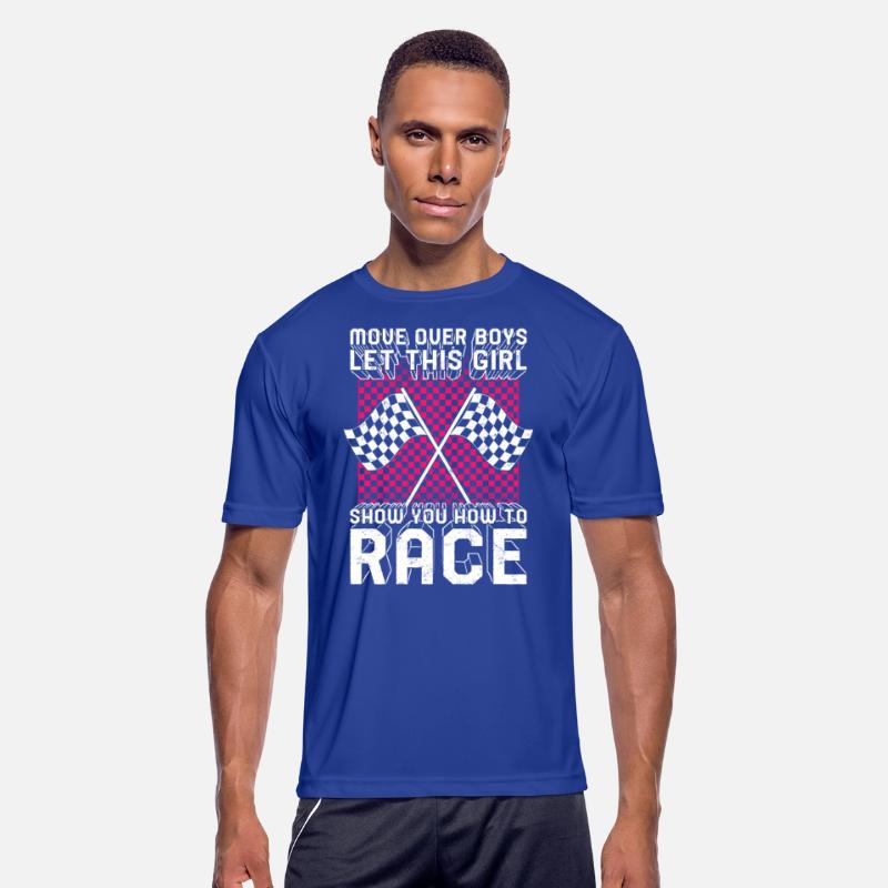 Racing Shirt, Move Over Boys Female Racer