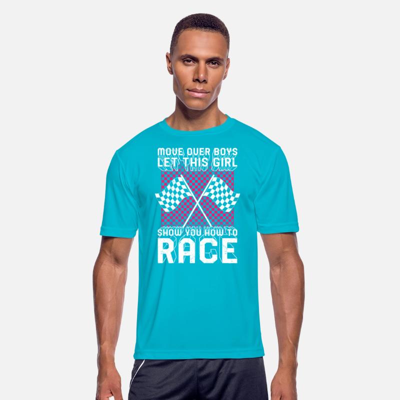 Racing Shirt, Move Over Boys Female Racer