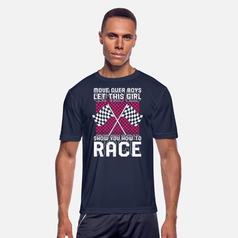 Racing Shirt, Move Over Boys Female Racer