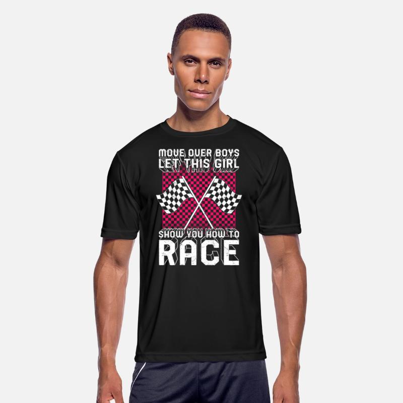 Racing Shirt, Move Over Boys Female Racer