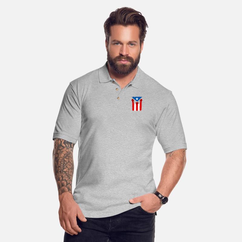 Raised Fists For Puerto Rico - Boricua Flag