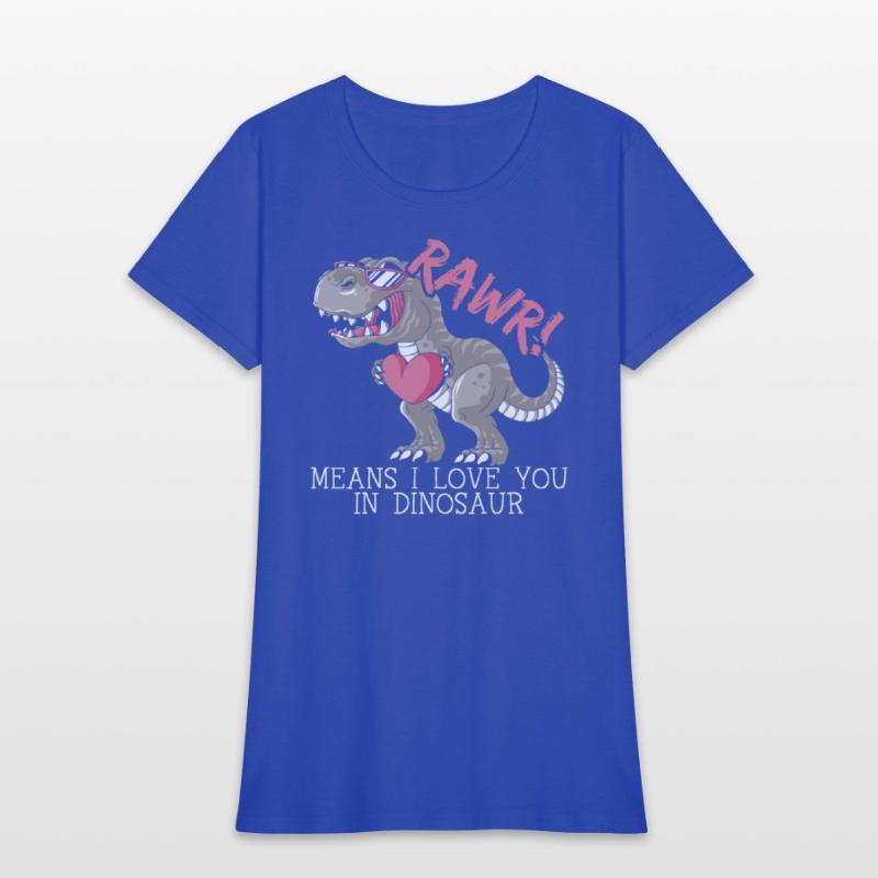 Rawr Means I Love You In Dinosaur Valentines Day
