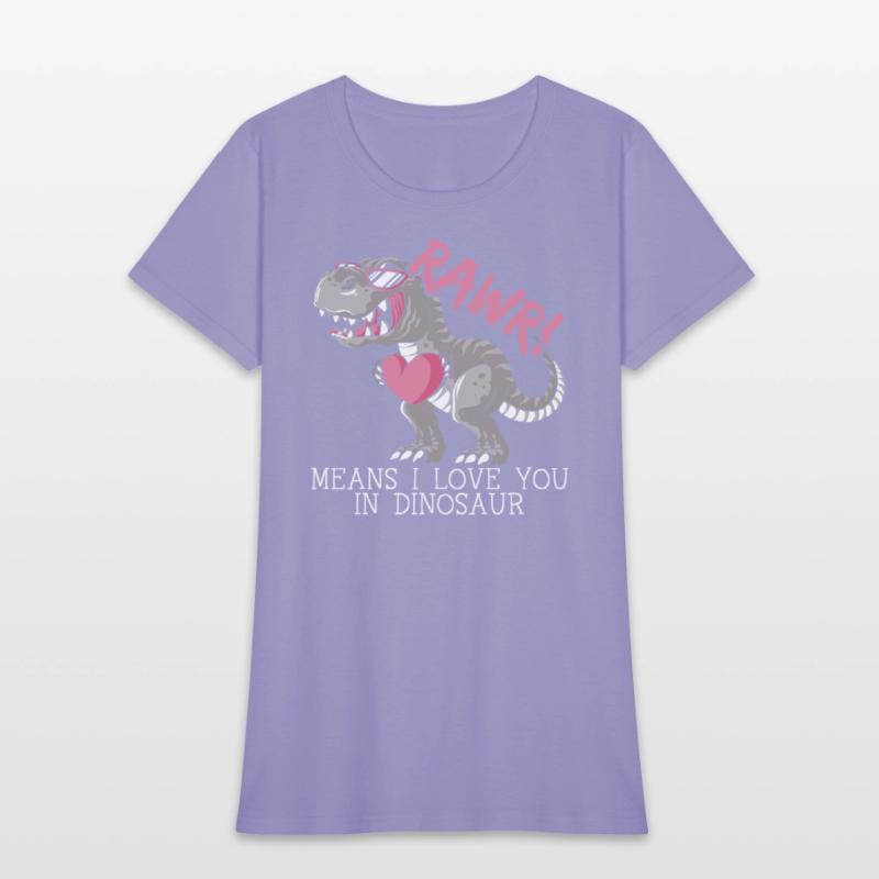 Rawr Means I Love You In Dinosaur Valentines Day