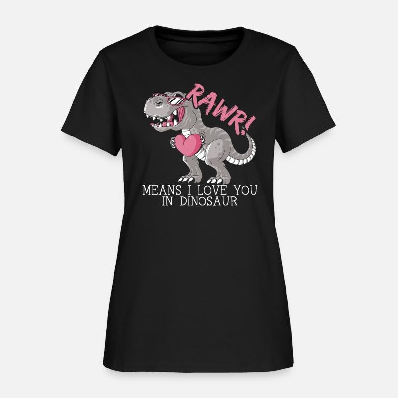 Rawr Means I Love You In Dinosaur Valentines Day