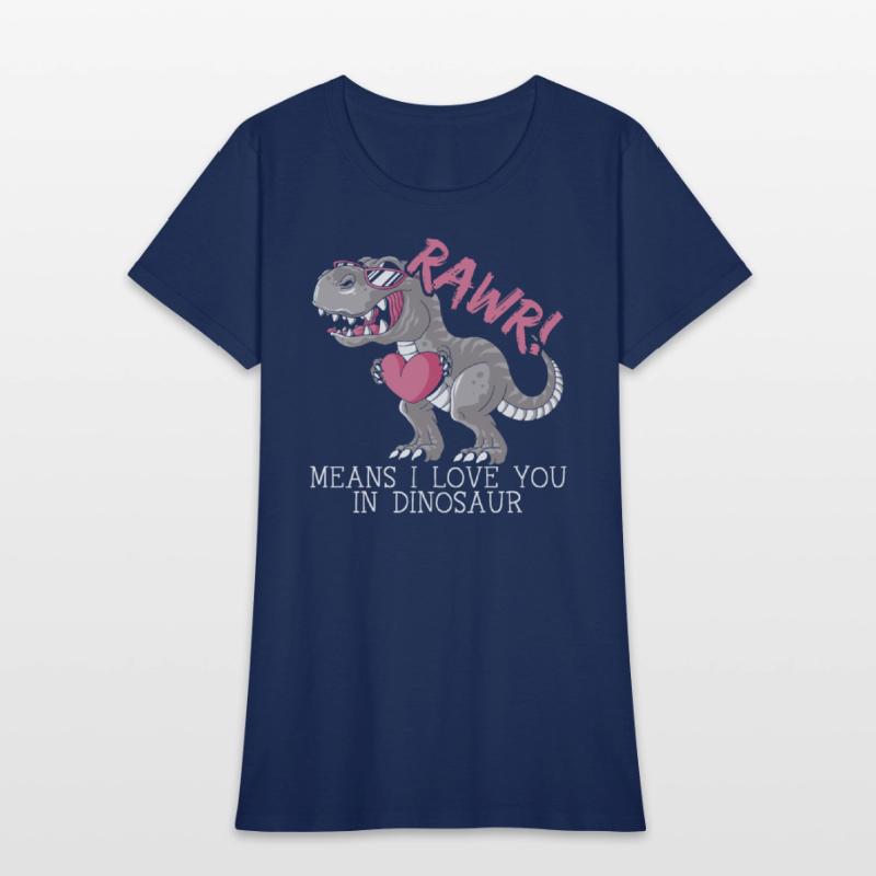 Rawr Means I Love You In Dinosaur Valentines Day