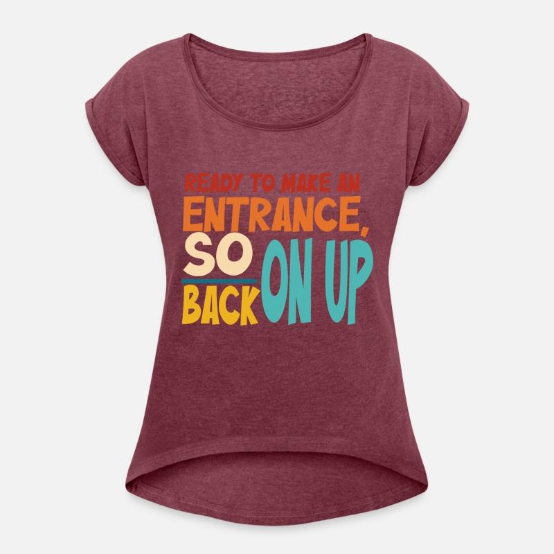 Ready To Make An Entrance, So Back On Up Apparel