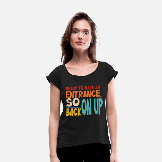 Ready To Make An Entrance, So Back On Up Apparel