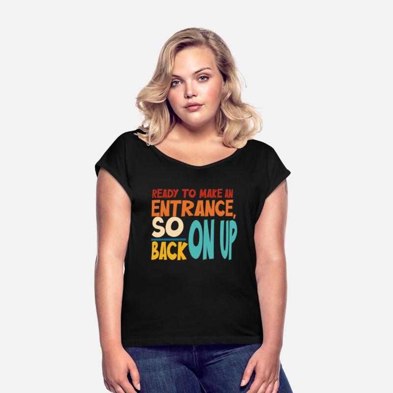 Ready To Make An Entrance, So Back On Up Apparel