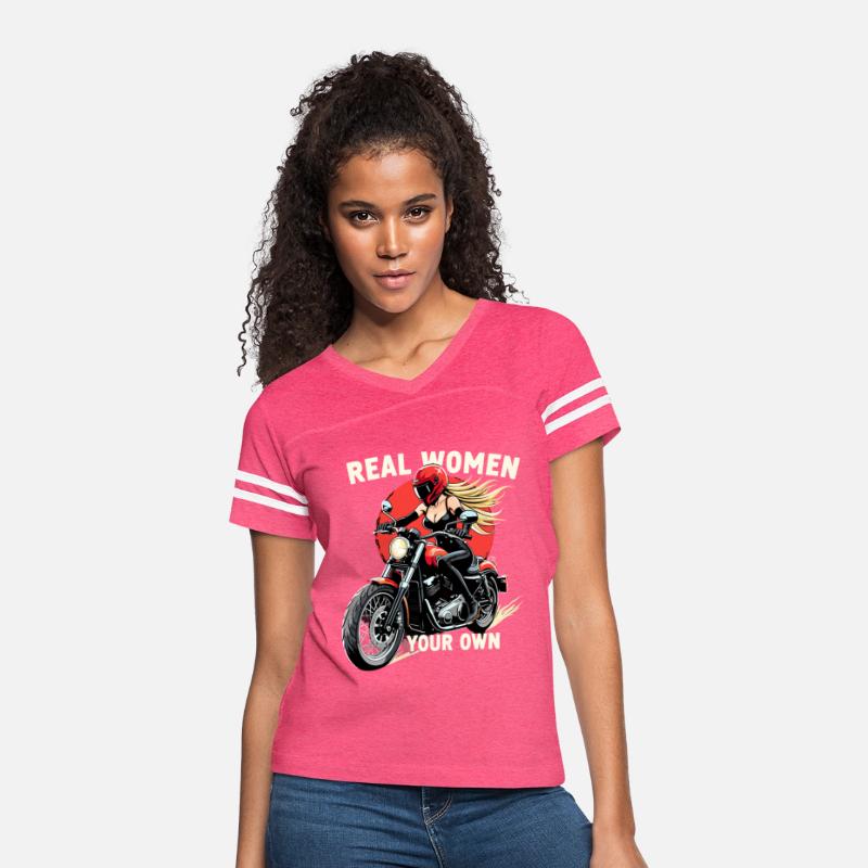 Real Women Ride Their Own for a Motorcyclist