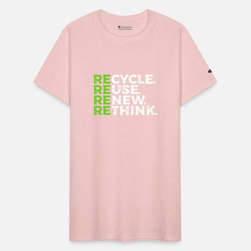 Recycle Reuse Renew Rethink Earth Day