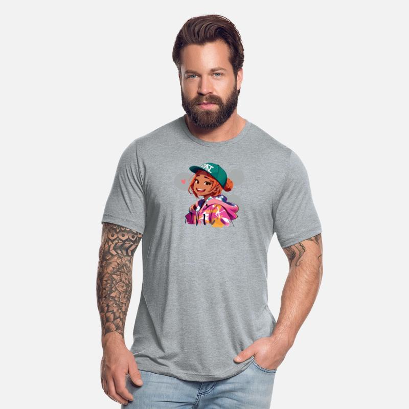 Red Head Girl in Hoodie