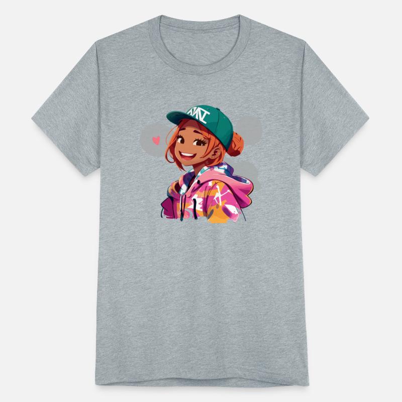 Red Head Girl in Hoodie