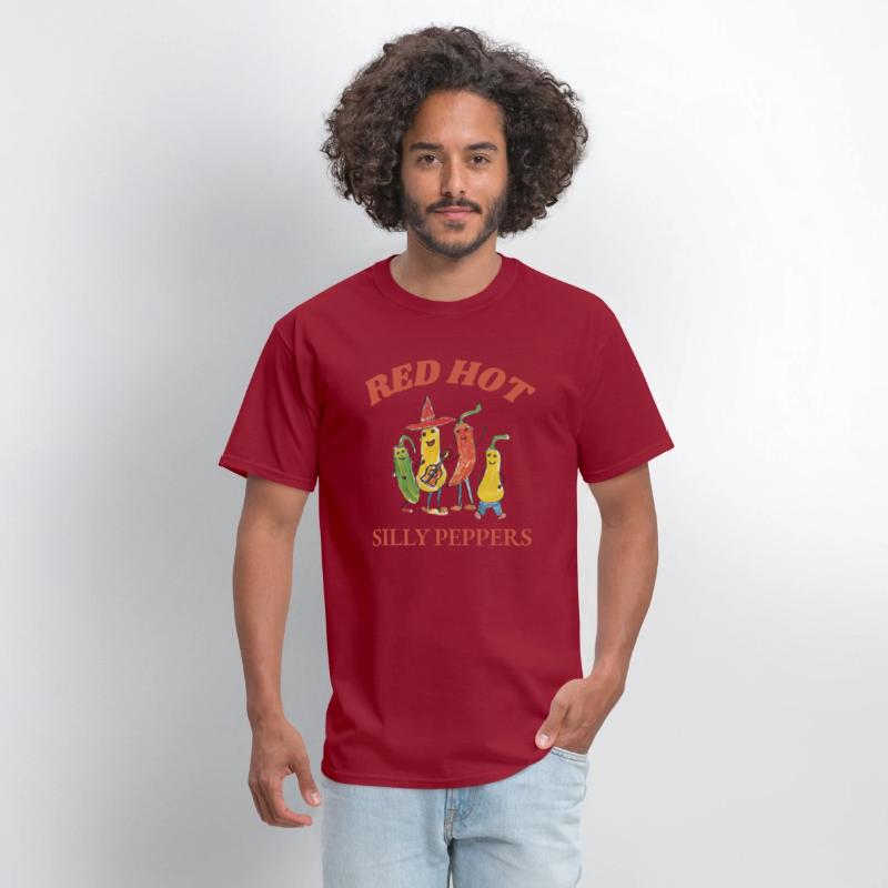 red hot selly peppers , unisex