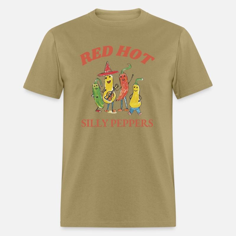 red hot selly peppers , unisex
