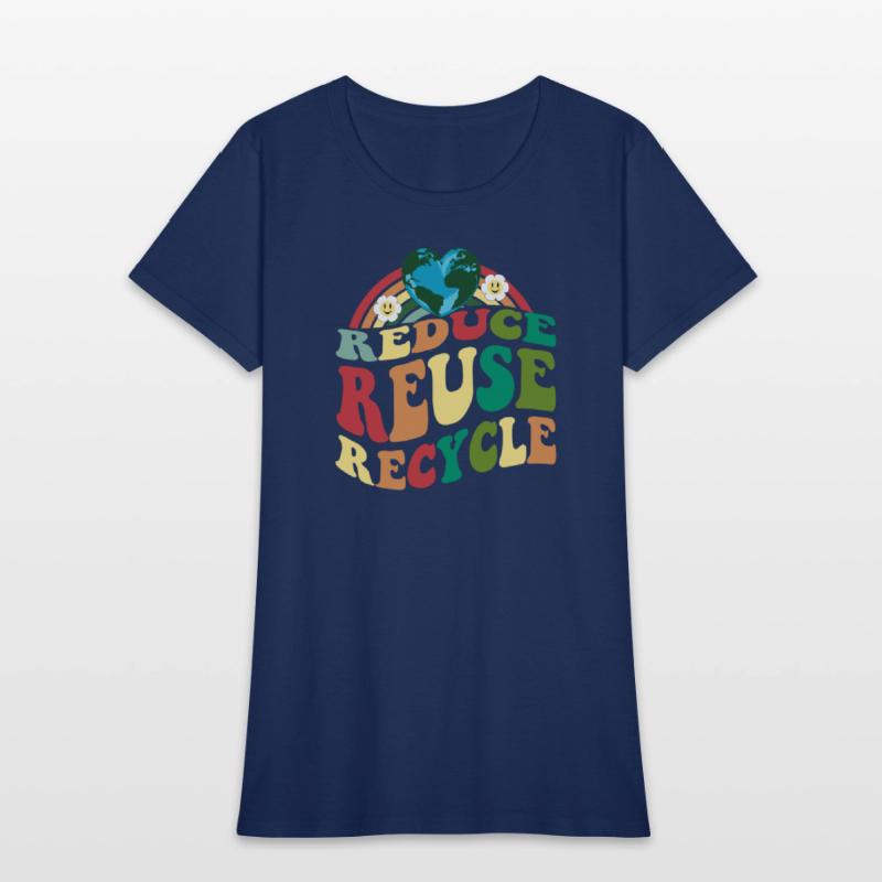 Reduce Reuse Recycle for Earth - World Earth Day