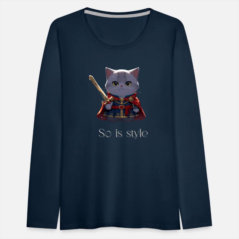 Regal Cat Warrior Illustration