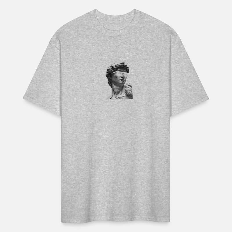 "Renaissance Statue Graffiti – Urban Vaporwave Tee