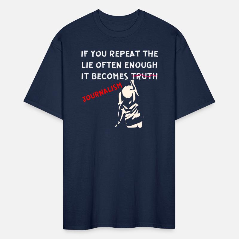 Repeat The Lie Often Enough It Becomes Journalism