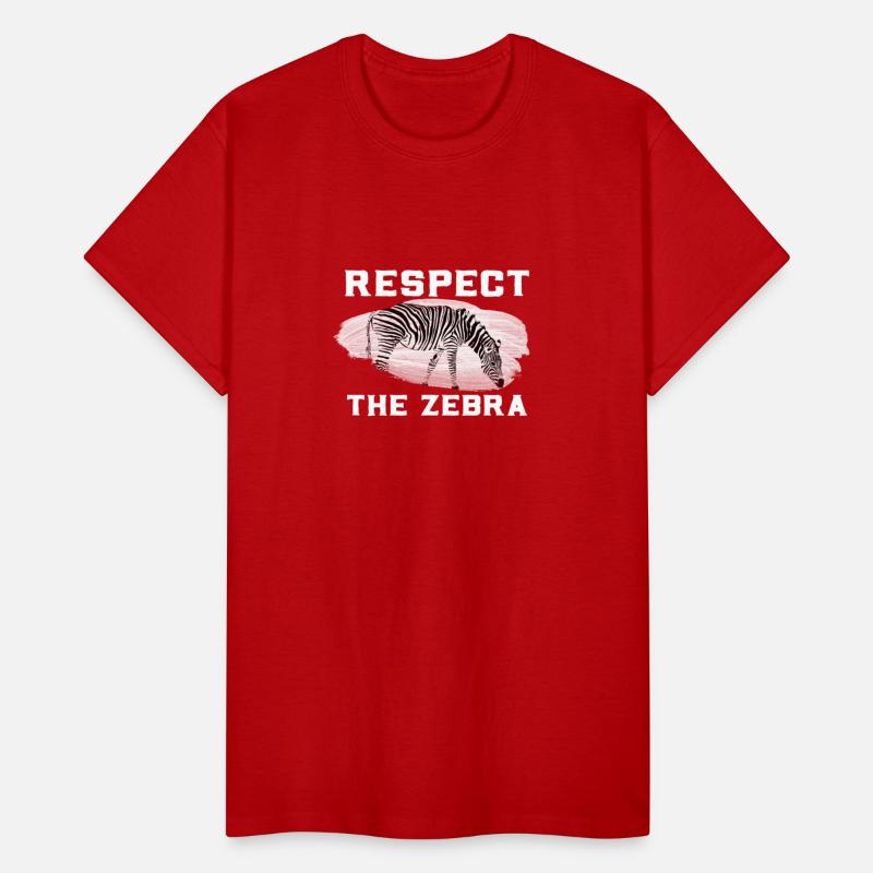 Respect The Zebra Funny Stripes Animal Awareness