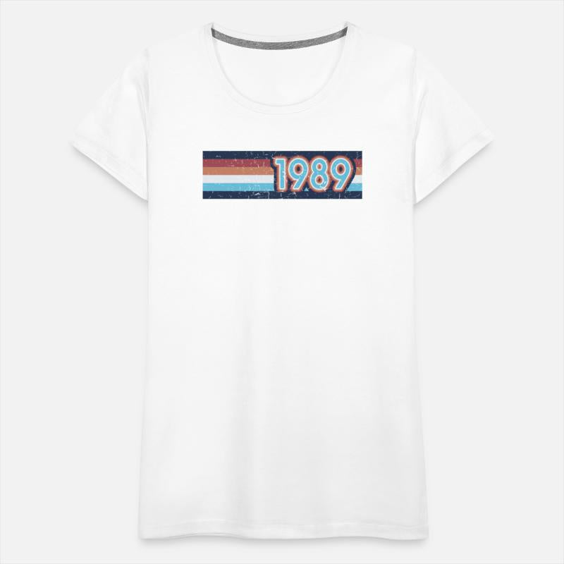 Retro 1989 Year Born Birthday