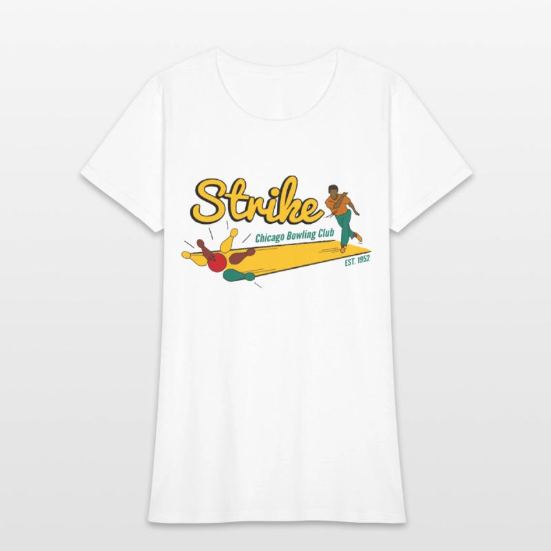 Retro Bowling Shirt Strike