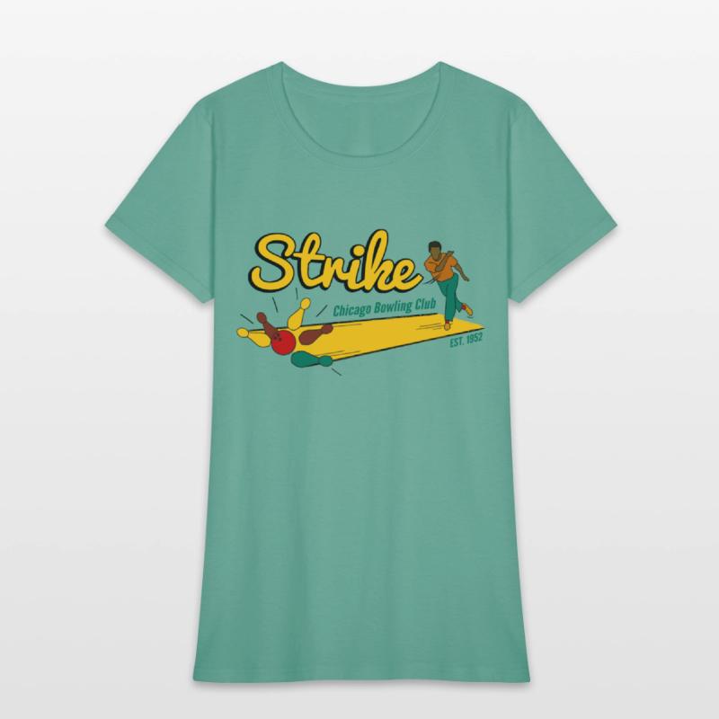 Retro Bowling Shirt Strike