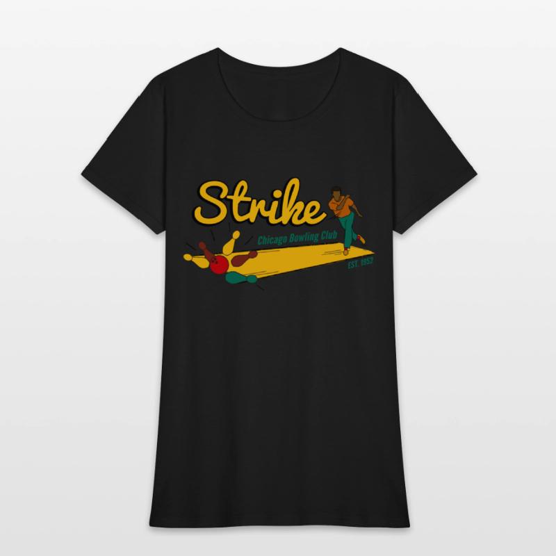 Retro Bowling Shirt Strike