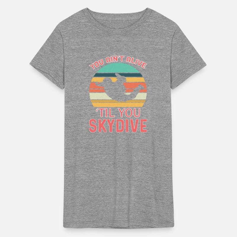 Retro Skydive Skydiver Skydiving