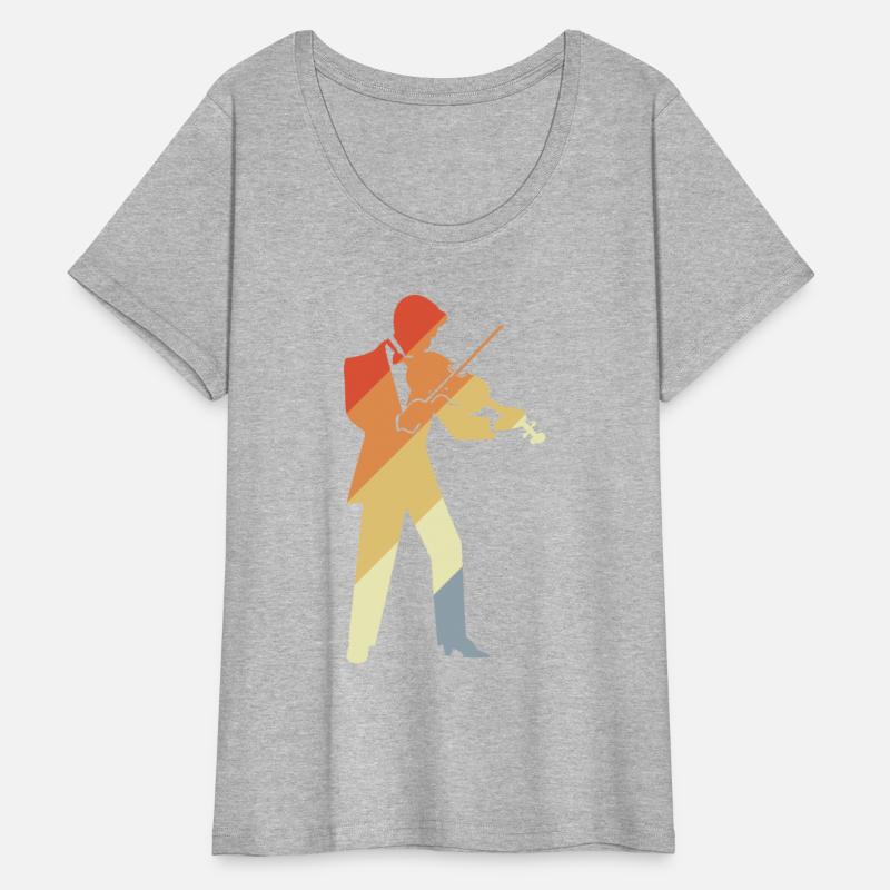 Retro Violin Boy Graphic