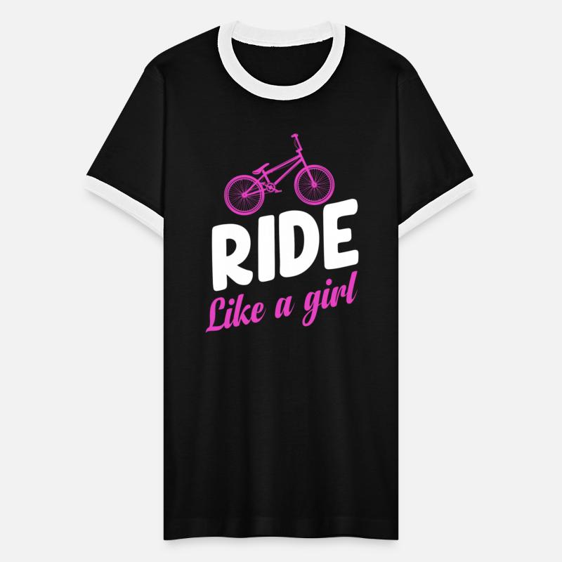 Ride Like A Girl BMX Racing Automobile Triathlon