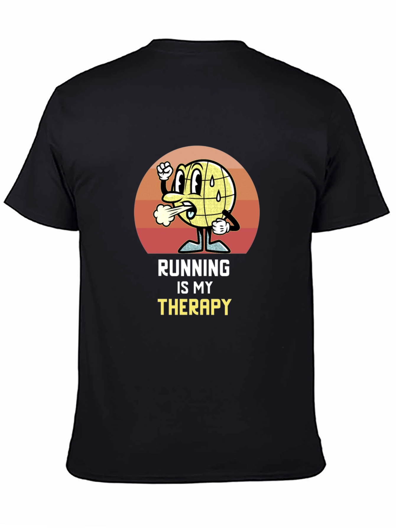 Running is My Therapy Graphic T-Shirt