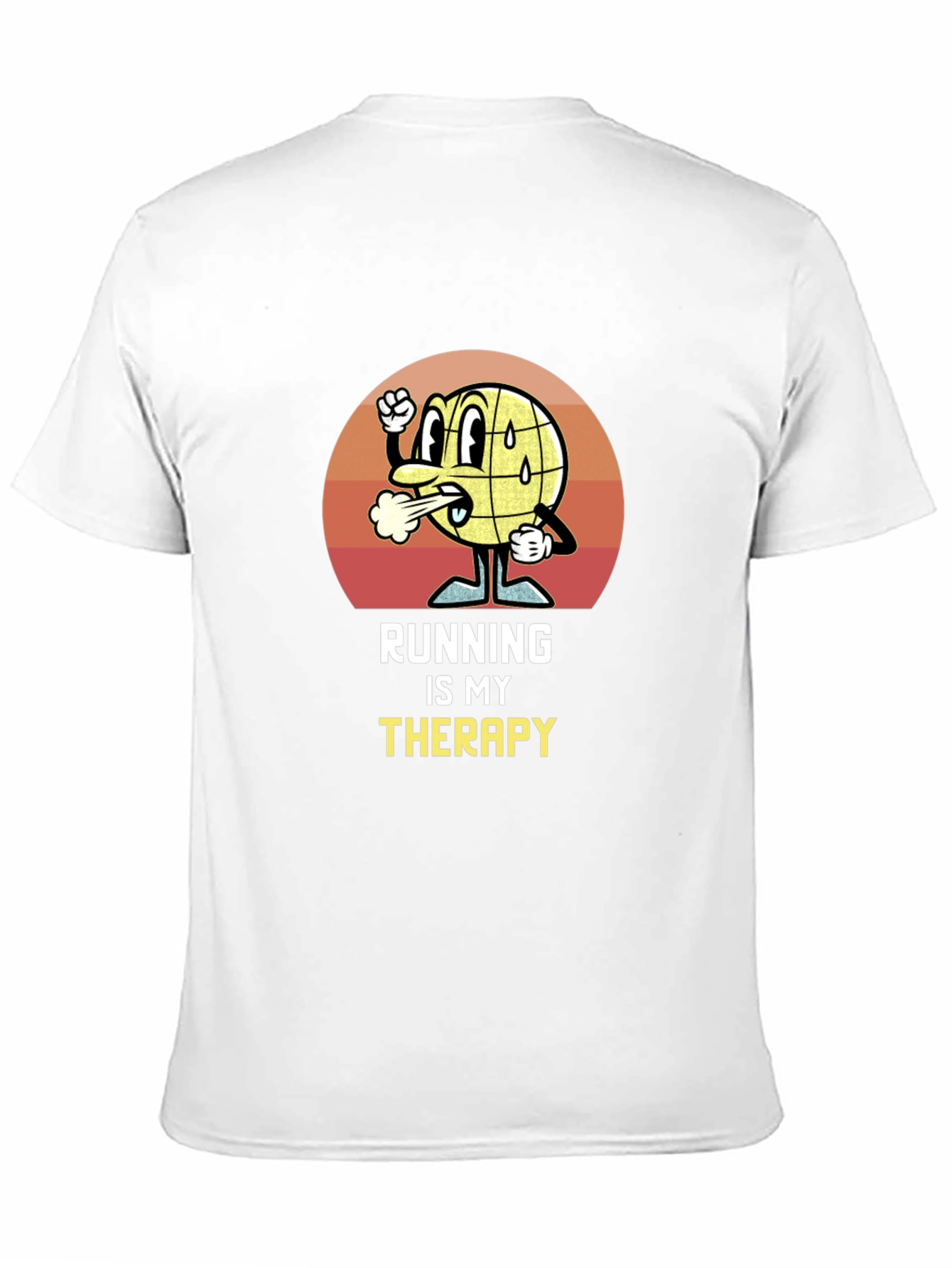 Running is My Therapy Graphic T-Shirt