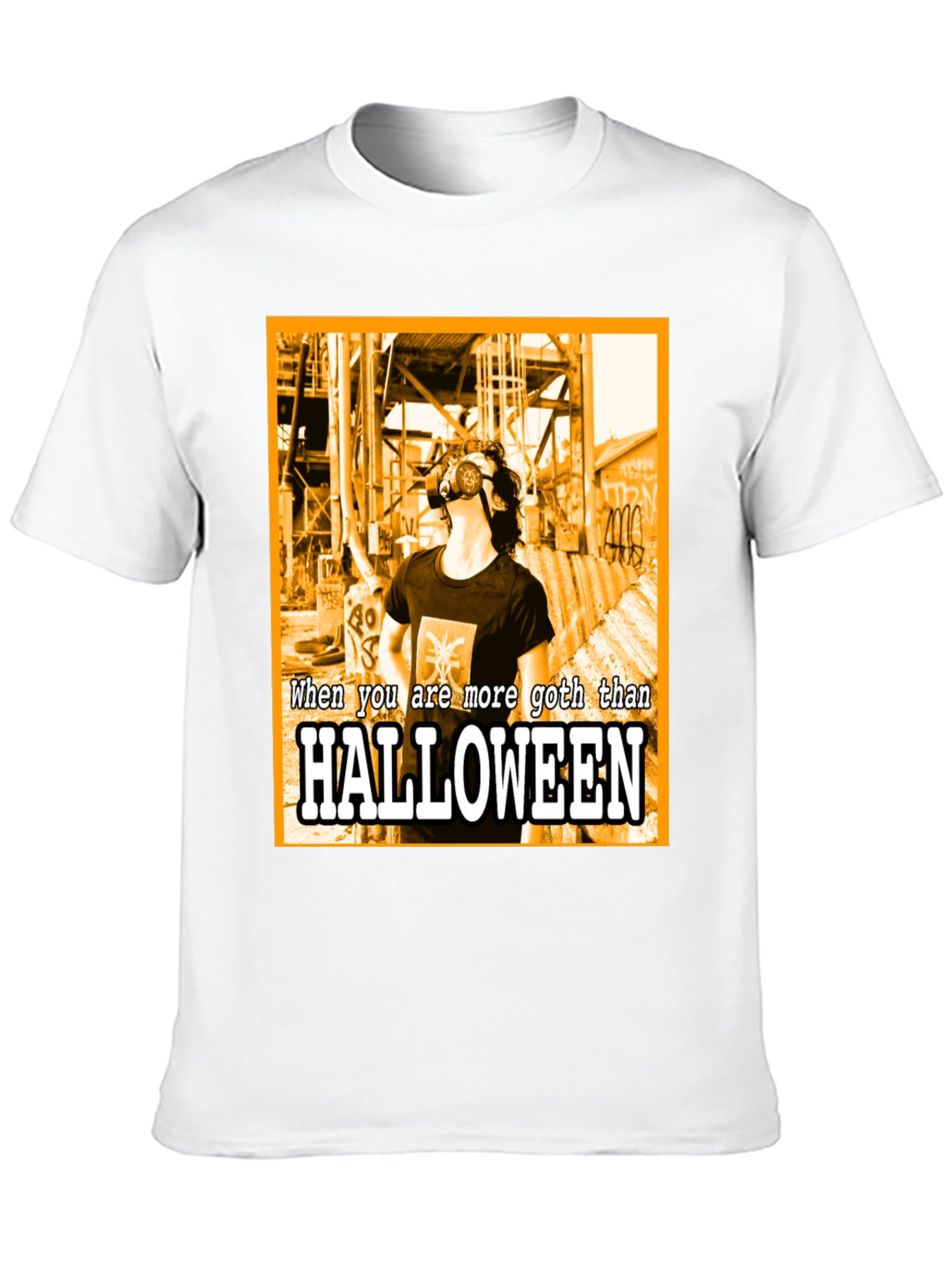 Goth Halloween T-Shirt - Dark Humor Tee