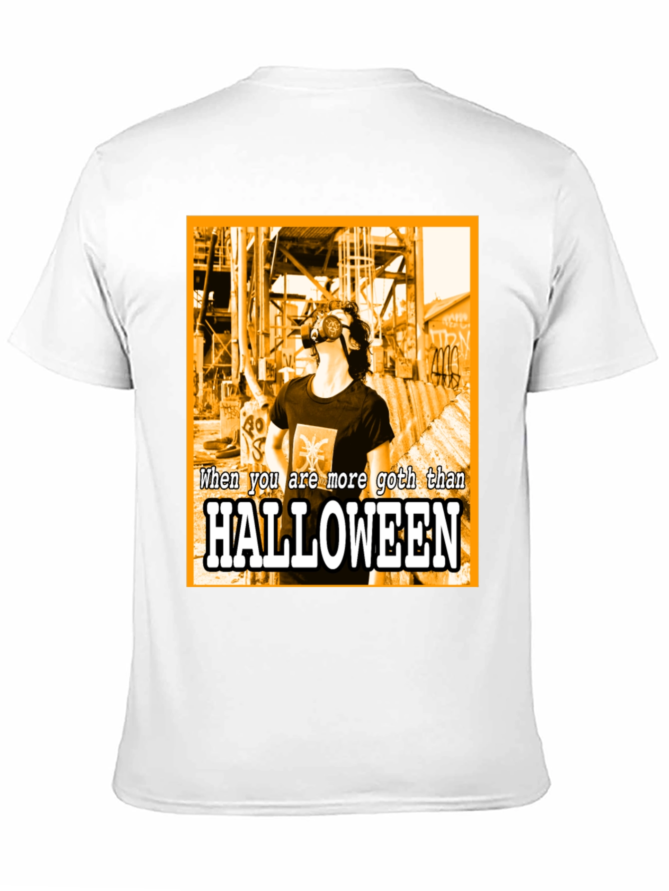 Goth Halloween T-Shirt - Dark Humor Tee