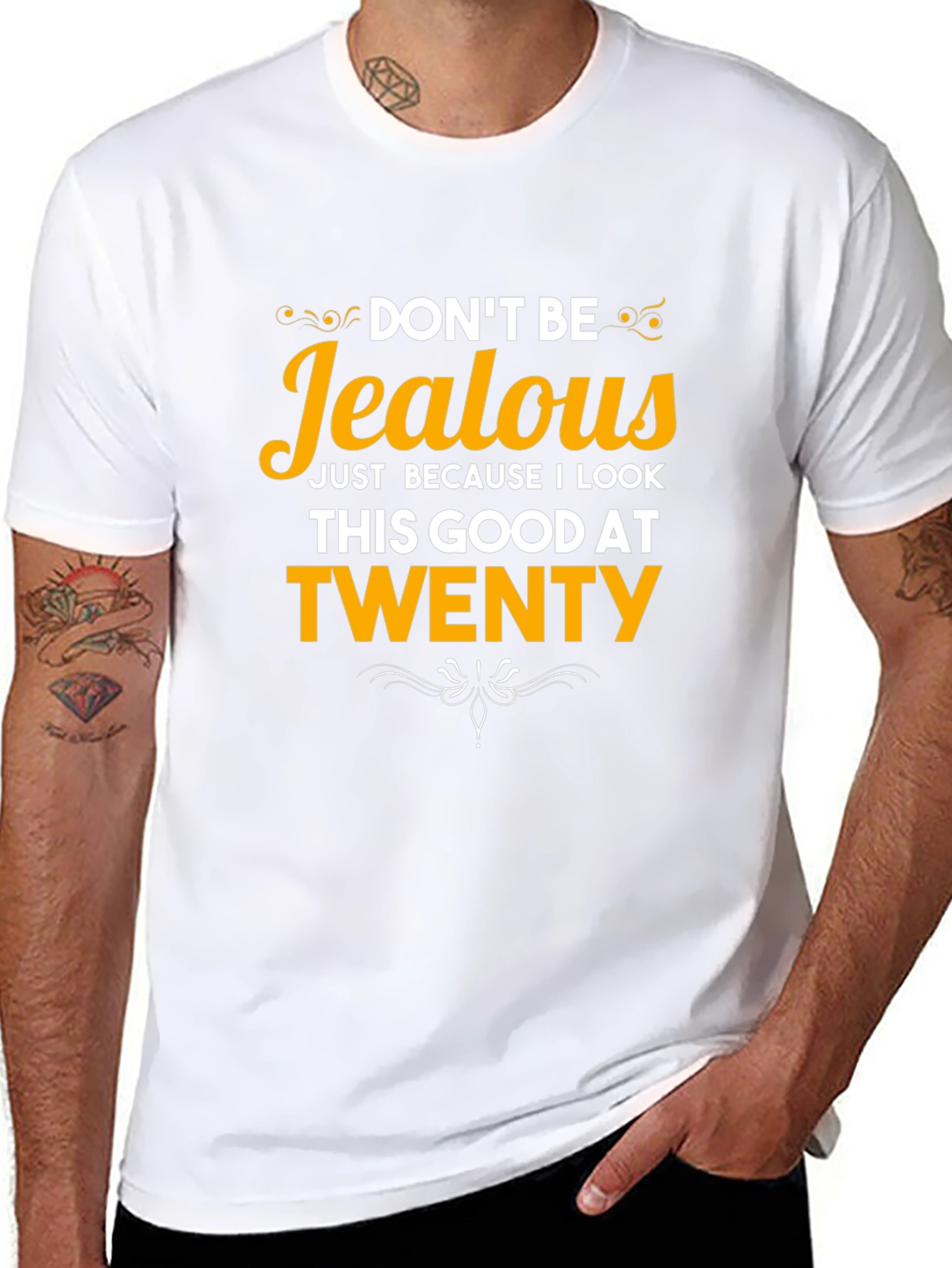Dont Be Jealous 20th Birthday T-Shirt