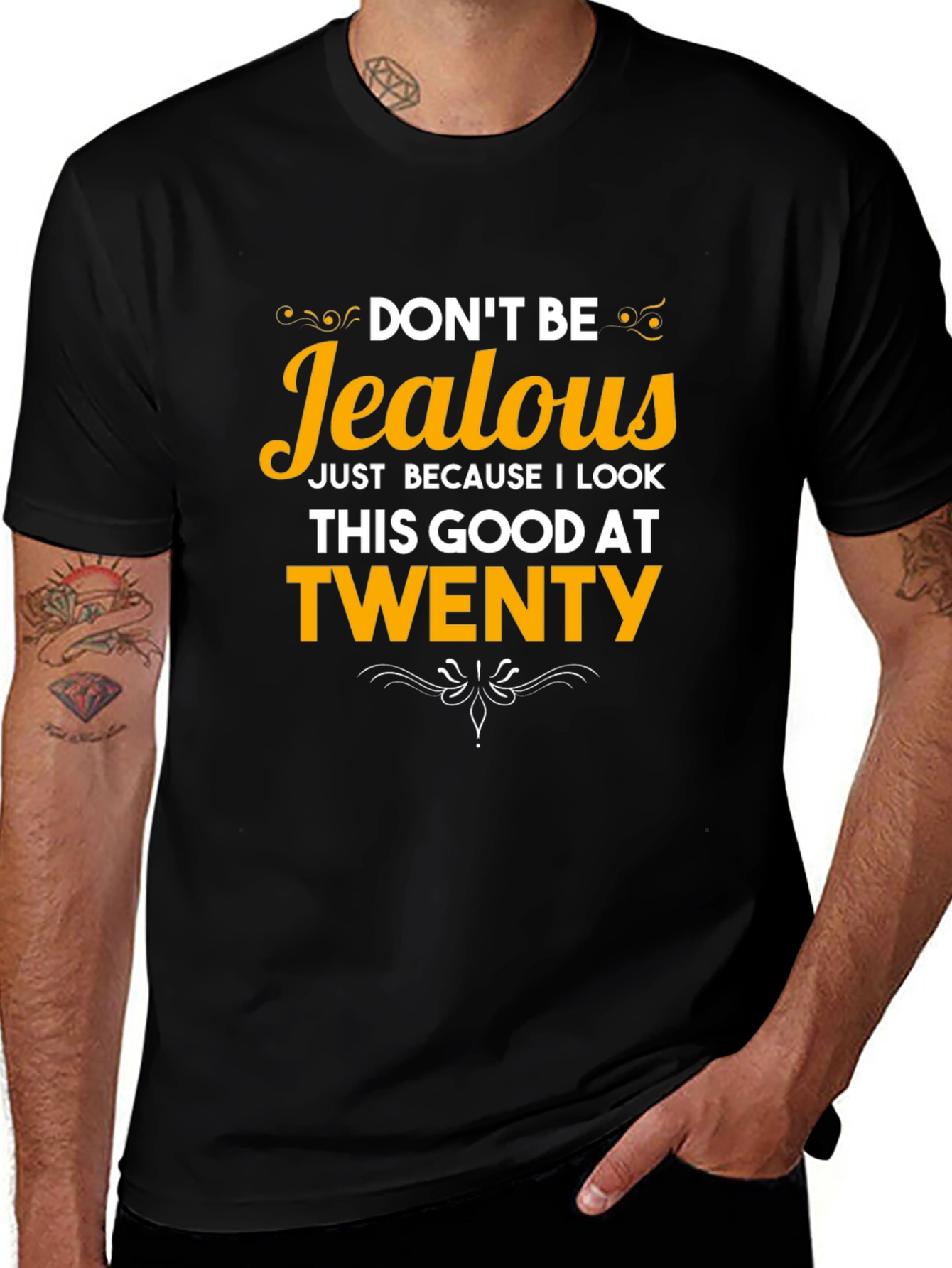Dont Be Jealous 20th Birthday T-Shirt