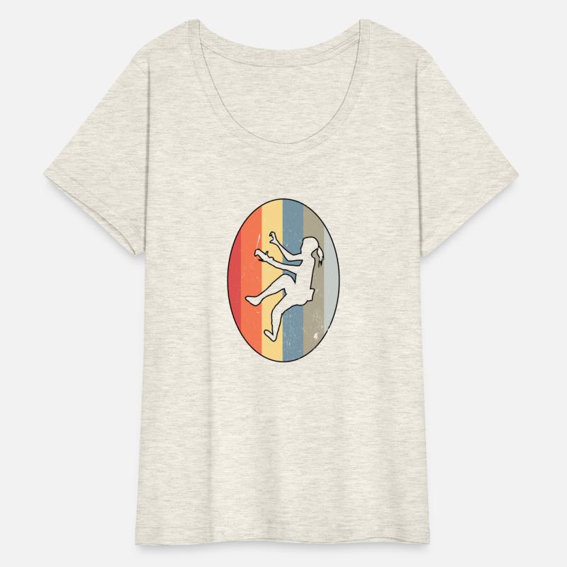 Rock Climbing Gifts Retro Rock Wall Rock Climber G