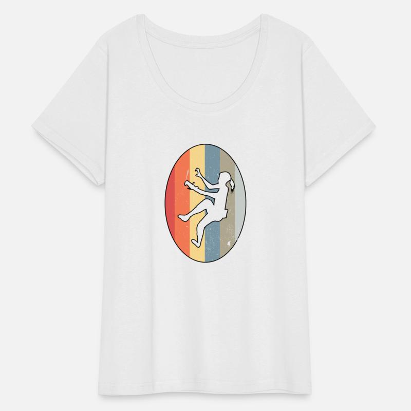 Rock Climbing Gifts Retro Rock Wall Rock Climber G