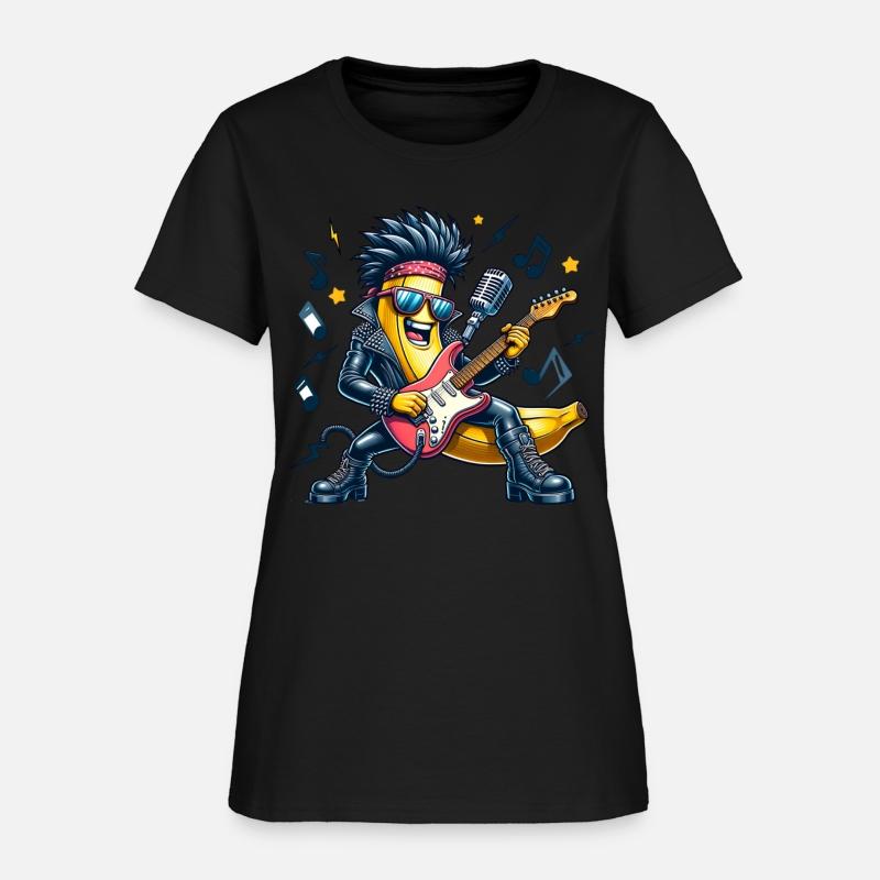 Rockstar Banana with Electric Guitar Vibe