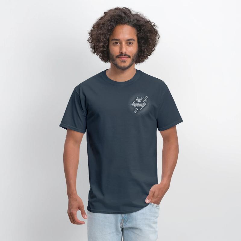 Roman Catholic Immaculate Heart Design Shirt