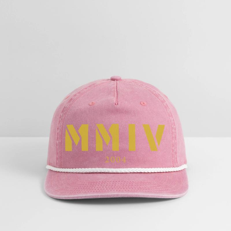 Roman numeral Year of birth Made in 2004